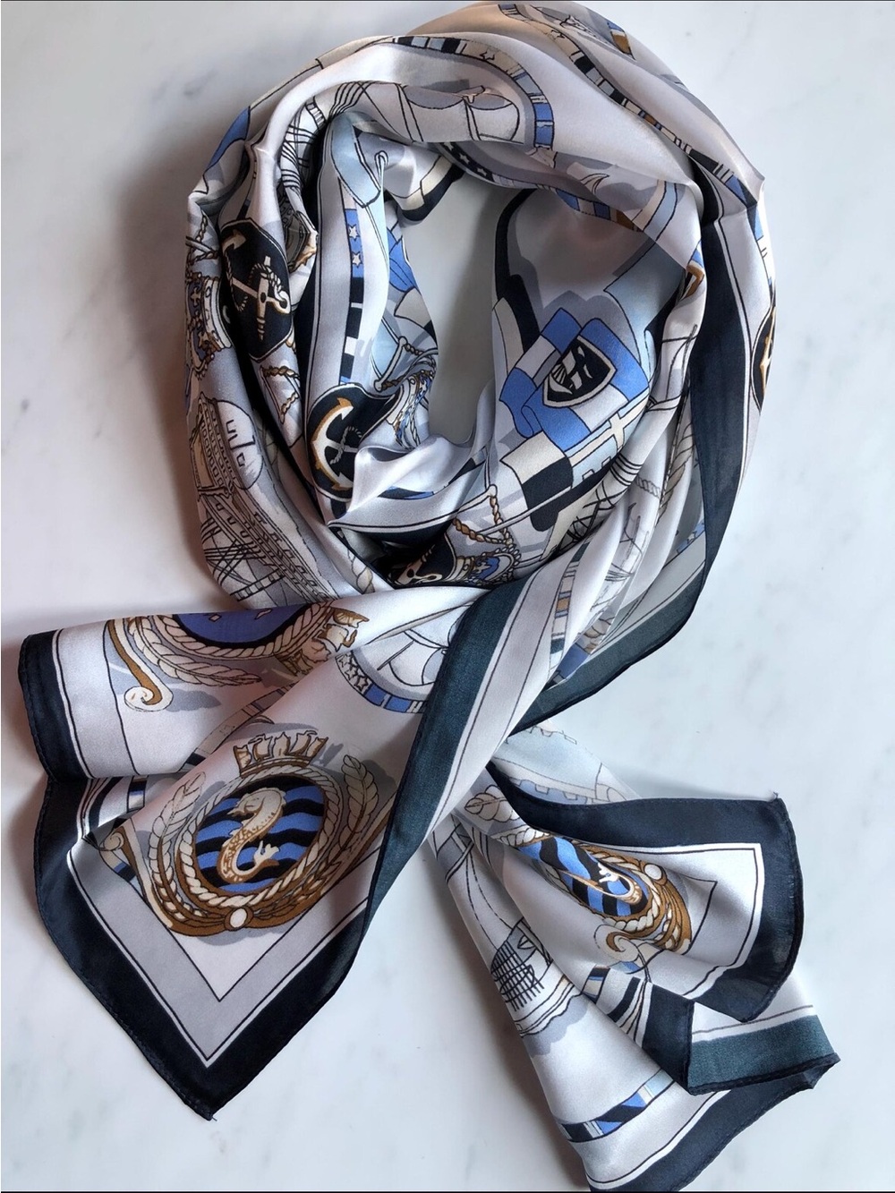 NWT Story of Shanghai Silk Scarf